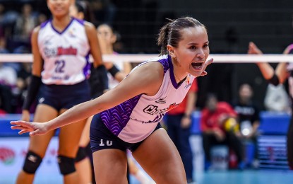 <p><strong>BACK ON THE SAND.</strong> After playing for Choco Mucho at the PVL All-Filipino Conference, Sisi Rondina returns to the national team for the Volleyball World Beach Pro Tour (BPT) Futures Nuvali starting on Thursday (May 1, 2025) in Santa Rosa City, Laguna. She will team up with Bernadeth Pons. <em>(PVL photo) </em></p>