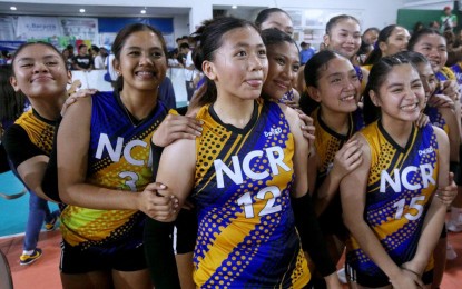 NCR dethrones W. Visayas in Palaro secondary girls' volleyball 
