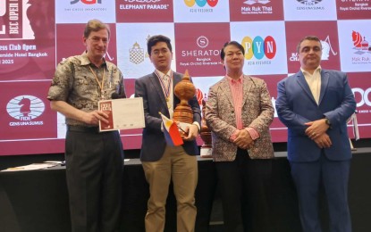Filipino IM Bersamina runner-up in Bangkok Chess Club Open