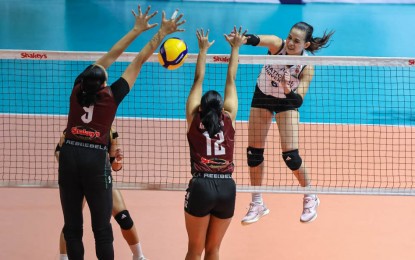 NU spikers unbeatable in Shakey’s Super League Mindanao leg