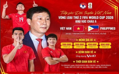 VFF opens ticket sales for Việt Nam-Philippines World Cup qualifier
