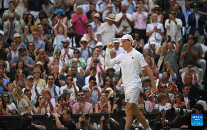 Sinner beats Alcaraz to win maiden Wimbledon title