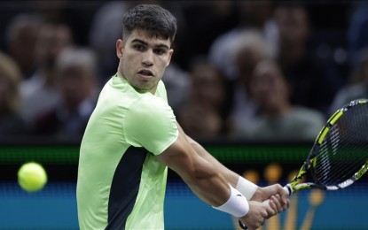 <p>World No. 3 tennis player Carlos Alcaraz of Spain <em>(Anadolu)</em></p>
