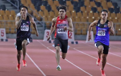 Singapore's Louis rules men's 100m in ICTSI PH track fest