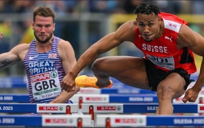 <p><strong>PRIZE MONEY. </strong> Track and field gold medalists in the Paris 2024 Olympics will receive prize money. The policy change was confirmed Wednesday (April 10, 2024) by the World Athletics. <em>(Anadolu)</em></p>