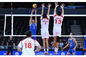 Ateneo boosts UAAP men's volley semis bid; FEU completes women's F4