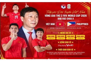 VFF opens ticket sales for Việt Nam-Philippines World Cup qualifier