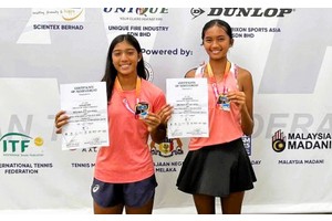 Filipino netters triumph in ATF U16 Series 2 in Malaysia