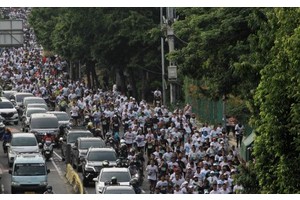 More than 30K runners race in Jakarta Int’l Marathon