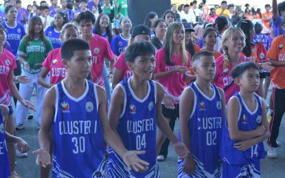 <p><strong>YOUNG ATHLETES.</strong> Some of the participants of Bacolod City’s Palarong Panlungsod during the launch at the Bacolod City Government Center grounds on Jan. 25, 2025. The games, which has 18 sports disciplines, will run from Feb. 8 to 23. (<em>Photo courtesy of Bacolod City PIO)</em></p>