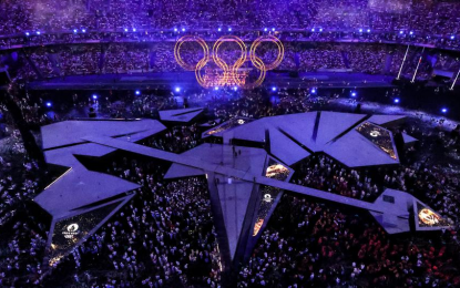 <p><strong>ADIEU.</strong> The Paris Olympics formally ends on Aug. 2024. The Summer Games concluded with the traditional passing of torch to the next Summer Olympics host, Los Angeles. <em>(Xinhua)</em></p>