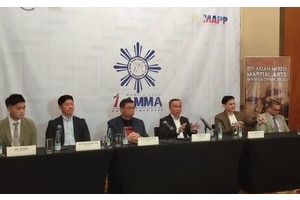1st Asian Mixed Martial Arts Manila Open set Oct. 14-16