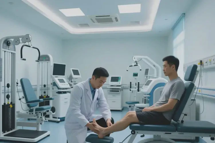 广西贵港康复科看踝关节疼痛要多久(图1)