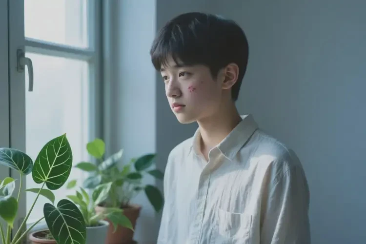 青少年脸上偶尔起湿疹什么最好别碰(图3)