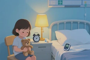 小孩睡前血糖19点4正常吗