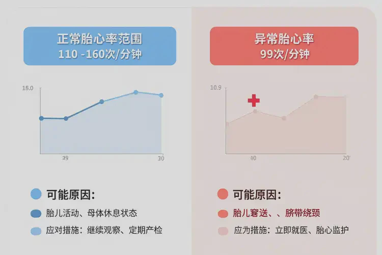 孕21周6天胎心99有危险吗(图1)