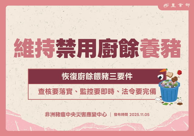 非洲豬瘟解封　溫體豬回歸！農業部：6日起恢復豬隻運輸與屠宰