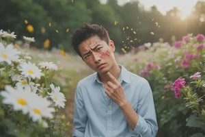 青年人面部出现湿疹不管它会自己痊愈吗