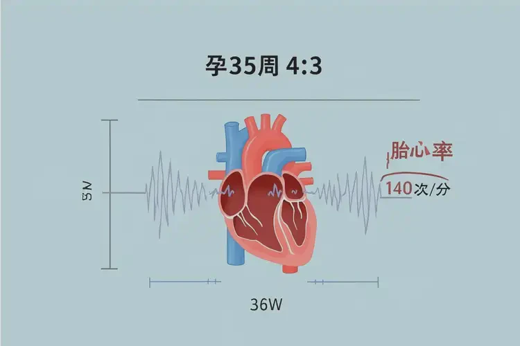 孕35周胎心140左右正常吗(图4)