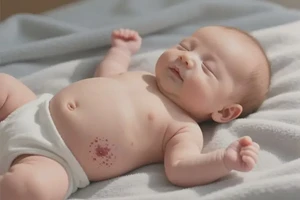 小儿肚子偶尔长湿疹能靠自己自愈吗