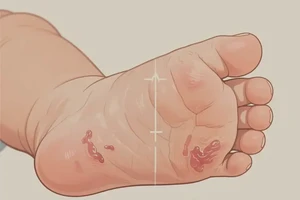 婴儿脚上容易起湿疹能靠自己自愈吗