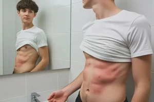 青年人肚子偶尔长湿疹能彻底自愈吗