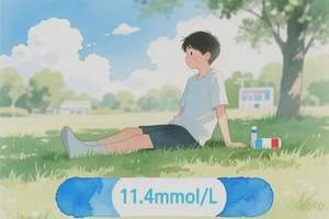 年轻人下午血糖11点4是糖尿病吗