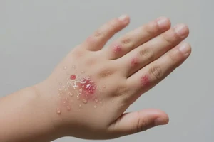 少儿手上有湿疹不管它会自己自愈吗