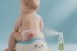 幼儿屁股上偶尔起湿疹能靠自己自愈吗