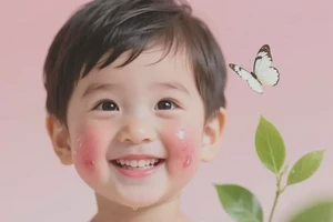 儿童脸上有湿疹不管它会自己痊愈吗