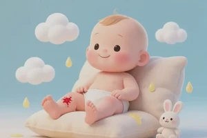 儿童大腿上容易起湿疹能靠自己自愈吗