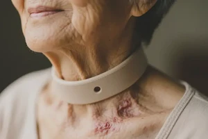 老年人脖子容易起湿疹不管它会自己自愈吗