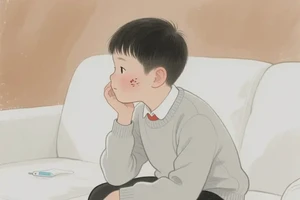 小学生脸上长湿疹能靠自己自愈吗