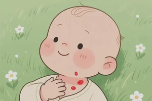 婴儿脖子长湿疹能靠自己自愈吗